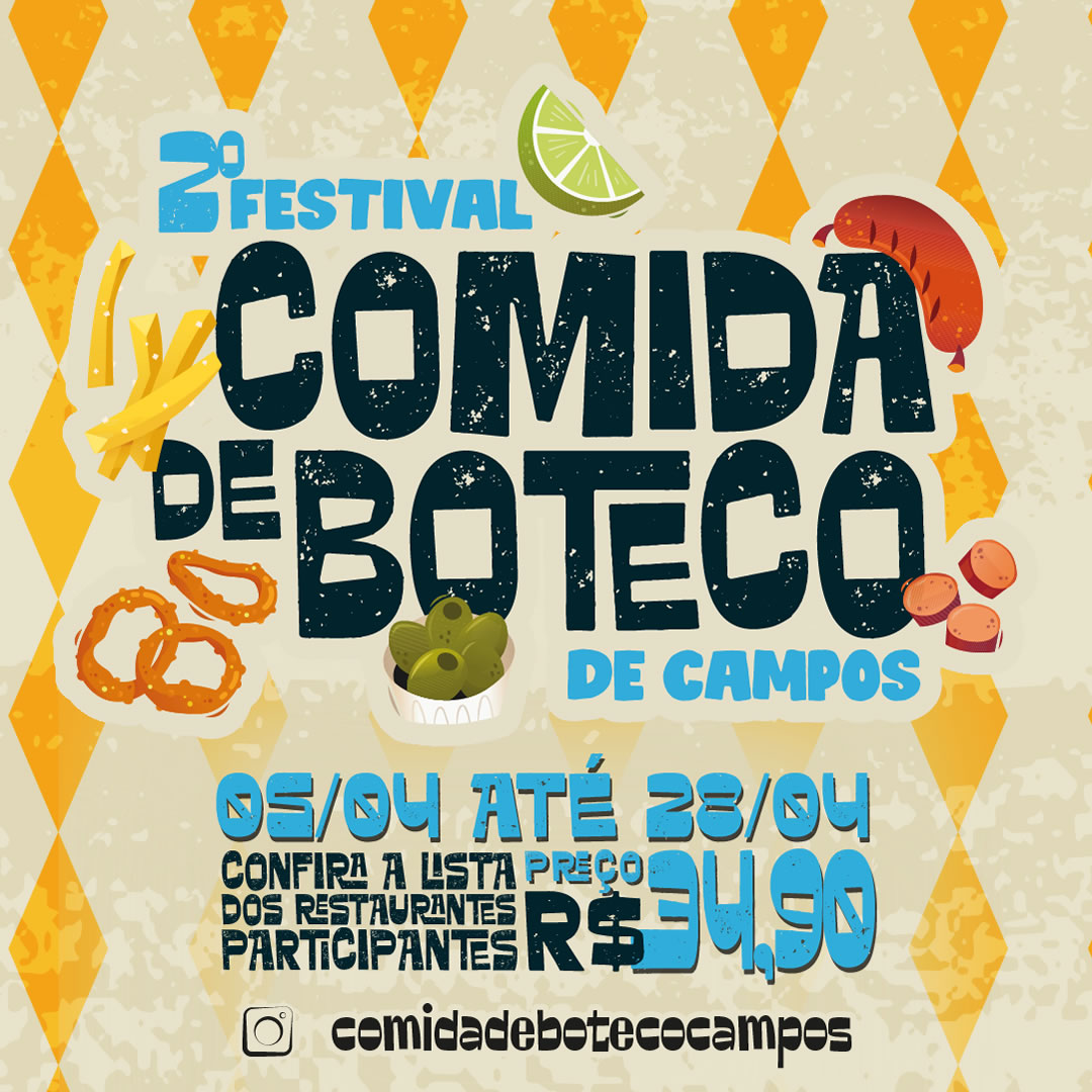 2º Festival de Comida de Boteco de Campos