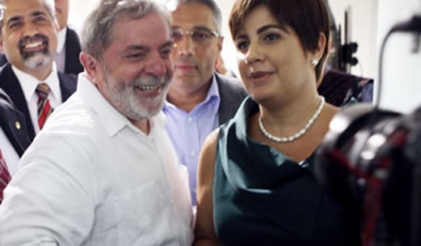 Encontro entre a prefeita Rosinha e o presidente Lula aconteceu no Rio de Janeiro (Foto: Gerson Gomes)