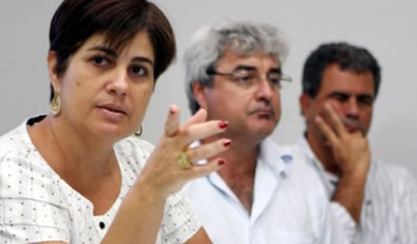 A prefeita Rosinha Garotinho recebeu os representantes da sociedade civil em seu gabinete (Foto: César Ferreira)